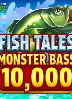 Fish Tales Monster Bass 10,000 by Booming Games